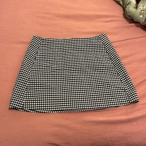 plaid urban outfitters skirt with pockets, urban outfitters side small